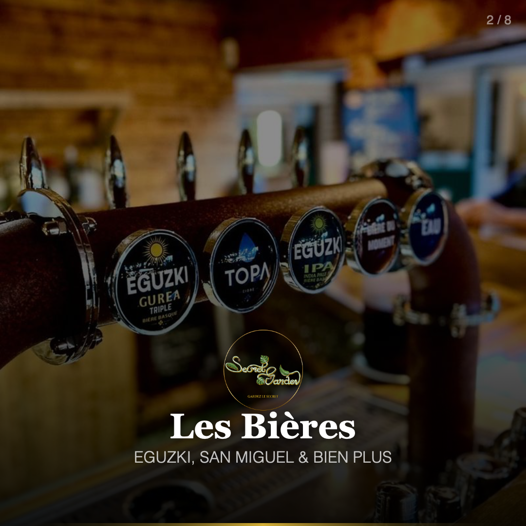 Bières artisanales